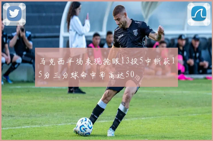 马克西半场表现抢眼13投5中斩获15分三分球命中率高达50